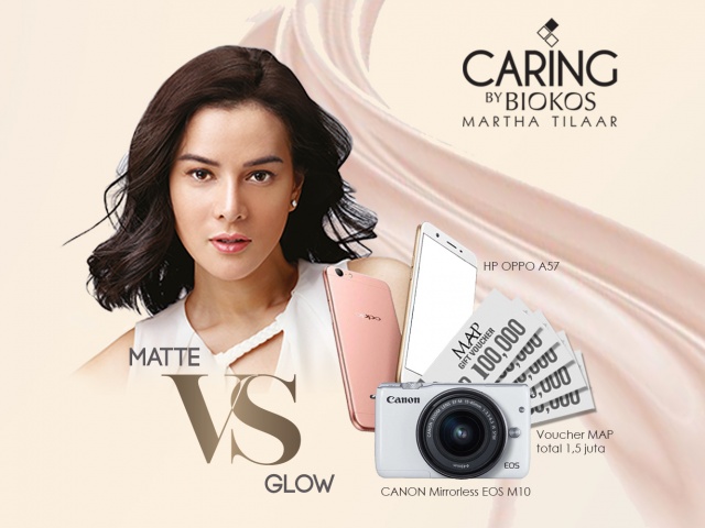 CARING BY BIOKOS MATTE VS GLOW